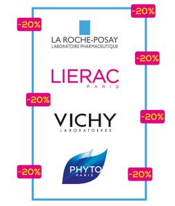 Angebote der St Georg Apotheke. Minus 20% auf Produkte von La Roche Posay, Lierac, Vichy und Phyto